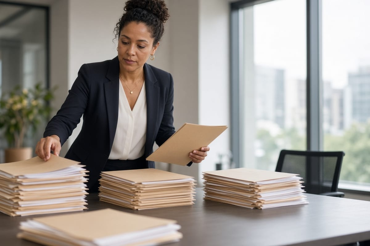Broker sorting client folders to decide who needs a communication platform